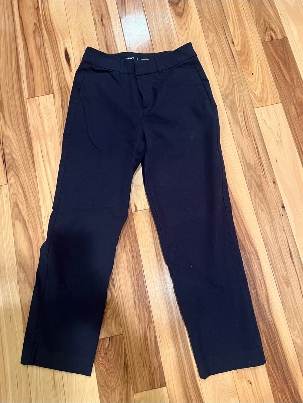 Old Navy Black Women's Straight-Leg Trousers